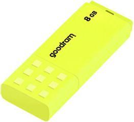 Produktbild Goodram UME2 - 8 GB - USB Typ-A - 2.0 - 20 MB/s - Kappe - Gelb (8 GB, USB-A)