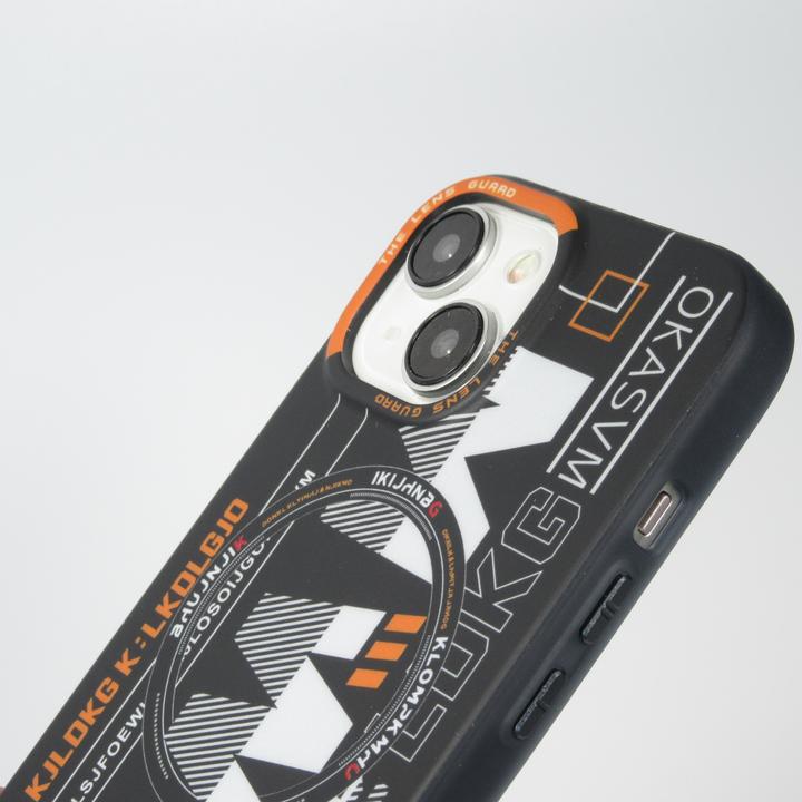 Produktbild PhoneLook Hülle MWK Cyber Grid Silikon mit MagSafe (Apple iPhone 15)