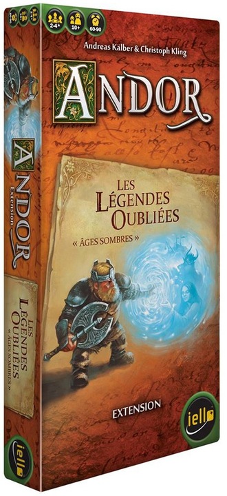 Produktbild Iello Andor - Les Légendes Oubliées - Âges Sombres (Französisch)