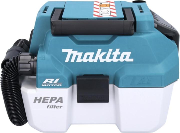 Productafbeelding Makita DVC 750 LF1 Accu stofzuiger LXT 18 V 67 mbar 7,5 l Borstelloos + 1x accu 3.0 Ah - zonder (Nat-droog stofzuiger)