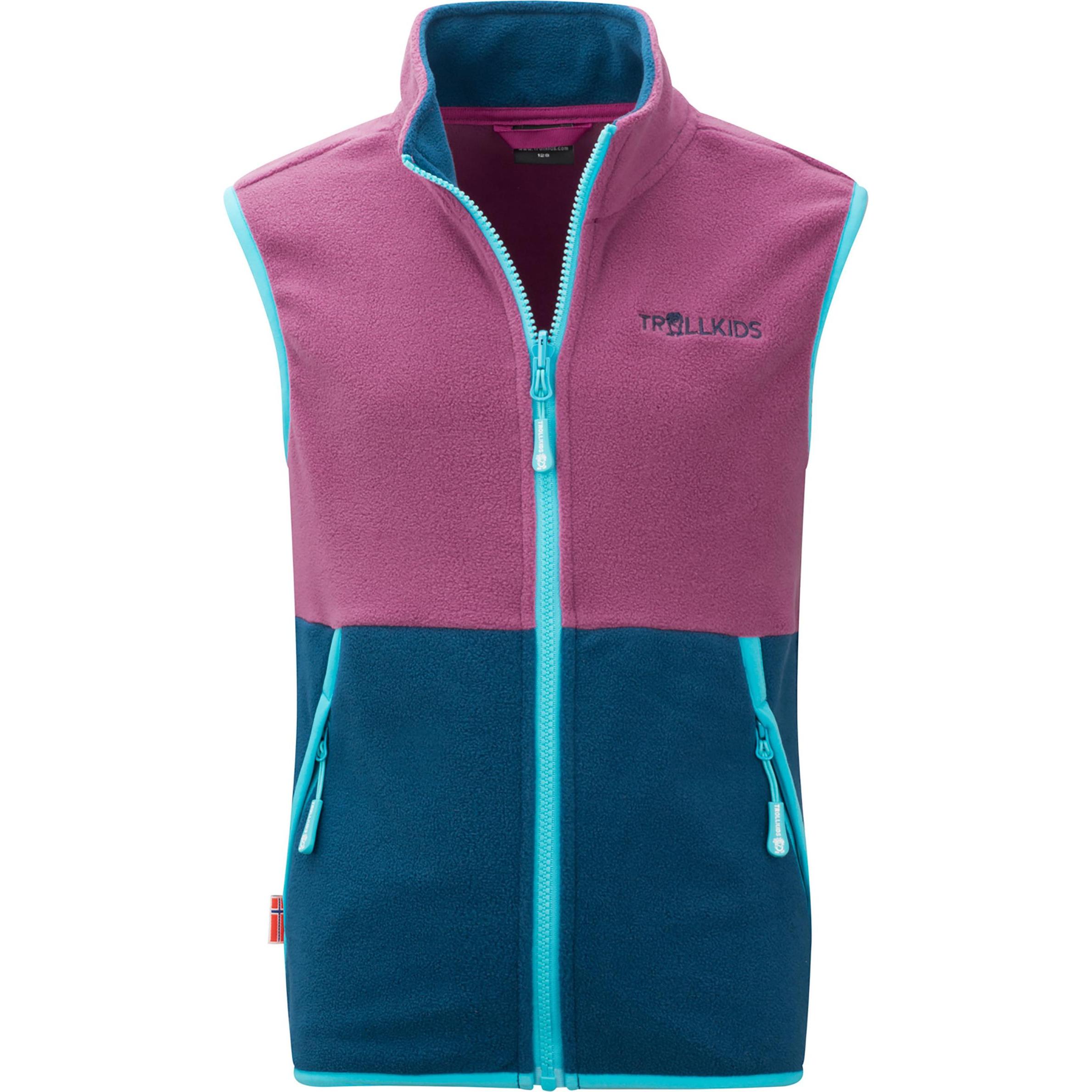 Trollkids, Jungen, Weste, Kid's Kjerag Vest, Blau, (152)