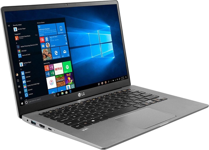 Produktbild LG gram 14 – 14Z90N-V.AR52G (14", Intel Core i5-1035G7, 8 GB, 256 GB, DE)