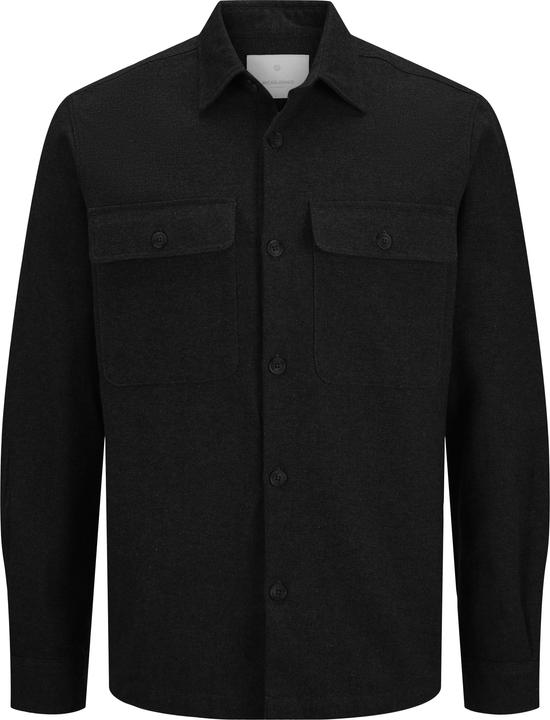 Actual product image Jack & Jones Jprraymond Melange Solid Ls Overshirt Sn (L)