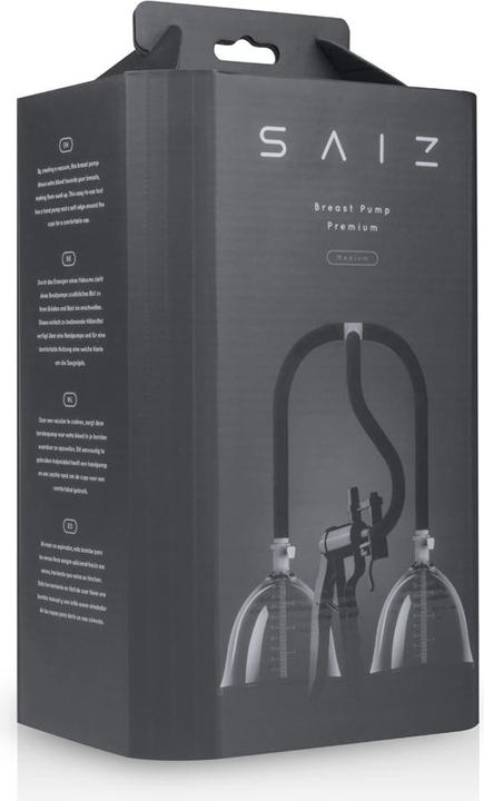 Actual product image Saiz Premium Brustpumpe