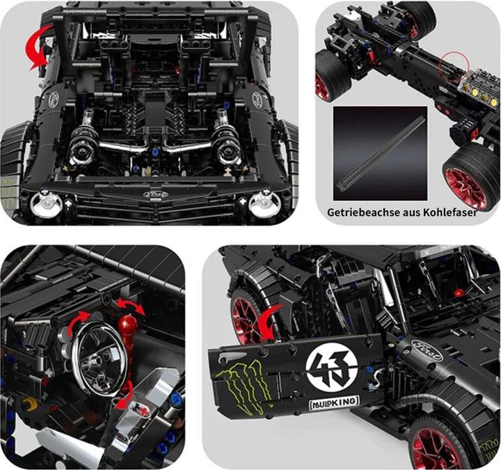 Actual product image Mould King Mustang Hoonicorn