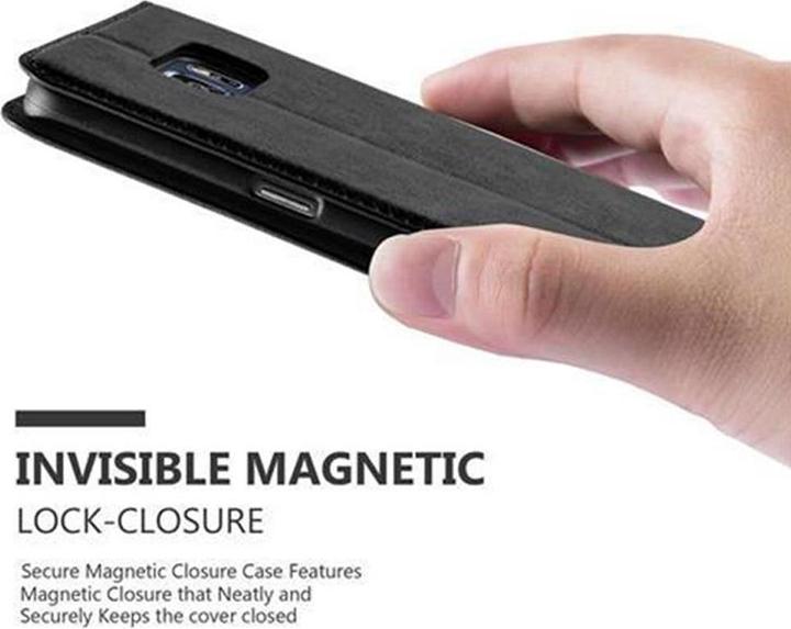Actual product image Cadorabo Book Invisible Magnet Cover (Samsung Galaxy S6 Edge)