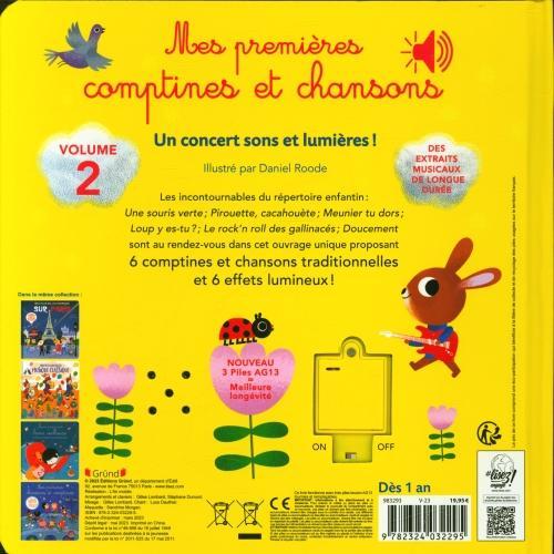 Immagine prodotto Gründ éditions Mes premières comptines et chansons (Francese, Roode Daniel, 2023)