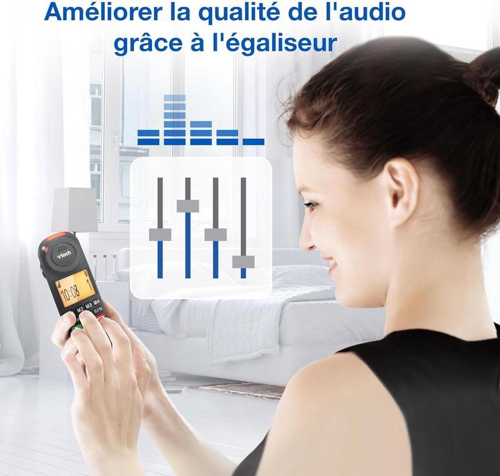 Actual product image VTech Corded Phone with Large Keys and Answering Machine