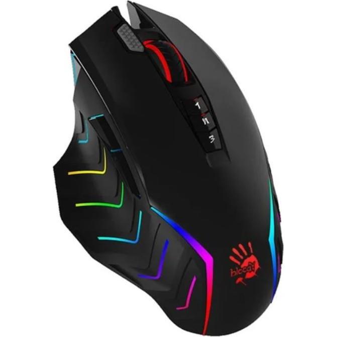 Thumbnail - A4Tech Bloody J95S Stone Black USB Activated, Maus, Schwarz
