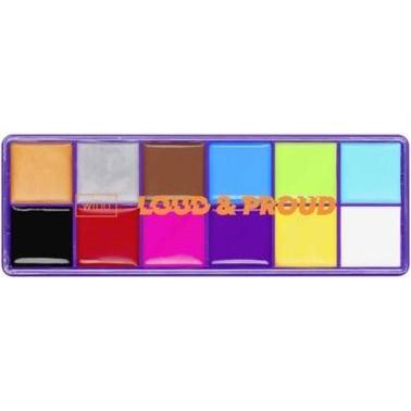 NoName, Gesichtspuder, Loud & Proud Makeup Farbpalette 28g Wibo