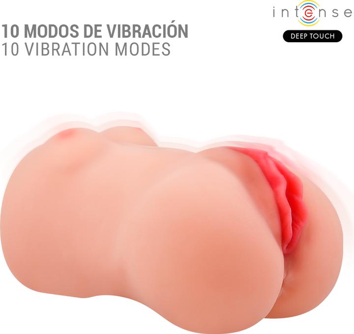 Actual product image Intense Deep Touch - Catherine Vibrator & Saugmasturbator Mit Stimme