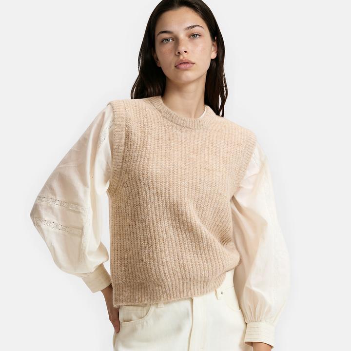 Produktbild La Redoute Collections Pullunder aus Alpaka-Mischgarn (XXL)