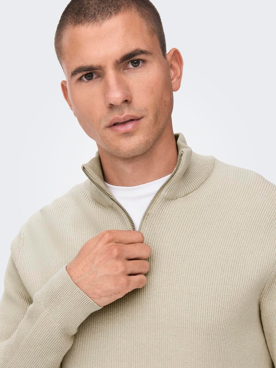 Image du produit Only & Sons Pull en maille à col haut (XL)