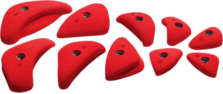 Ocun Holds Set 4 edges (Red)