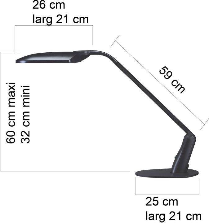 Actual product image Unilux DUO LED table lamp (1000 lm)