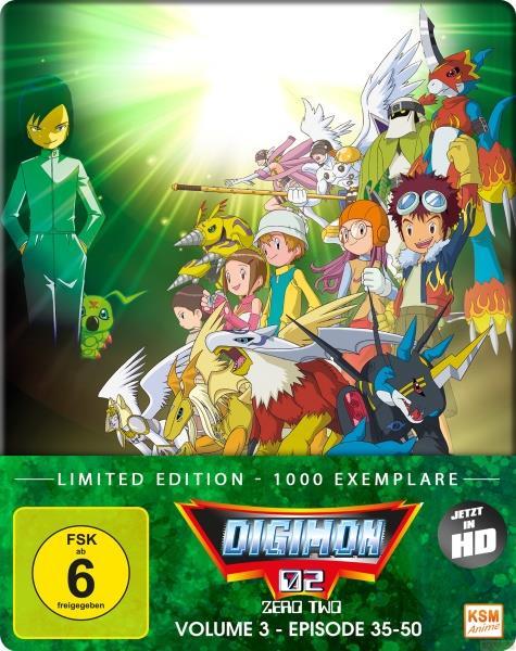 Digimon Adventure 2.3 Limited Edition Future Pak (Blu-ray, Tedesco)