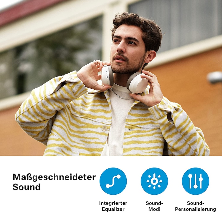 Actual product image Sennheiser Momentum 4 Wireless (ANC, 60 h, Wireless, Cable)