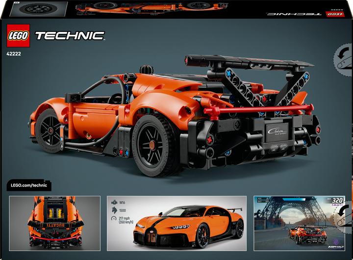 Image du produit LEGO Bugatti Chiron Pur Sport Hypercar (42222, LEGO Technic)