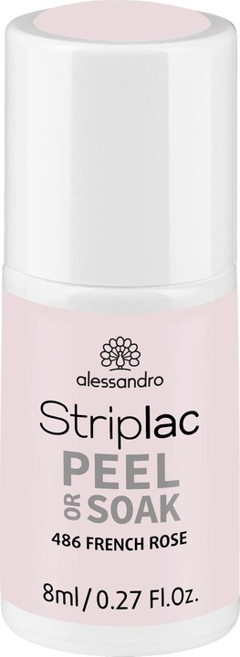 Alessandro Striplac Peel or Soak (486 French Rose, UV-Gel Lack)