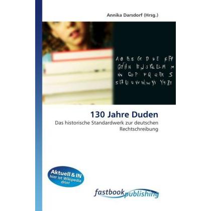 130 Jahre Duden, Fachbücher von Annika Darsdorf