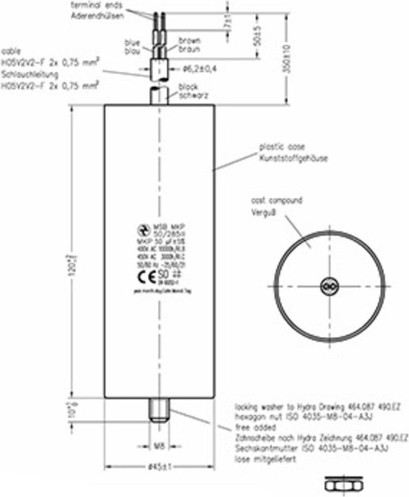 Produktbild MKP-Motorkondensatoren