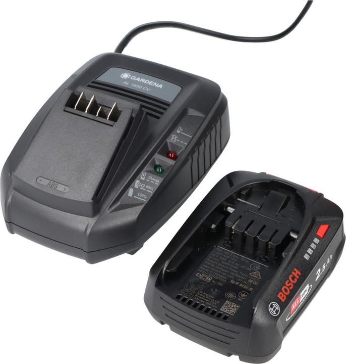 Image du produit AccuCell Chargeur de batterie Bosch 2607336039 incluant deux sorties USB (5 V)