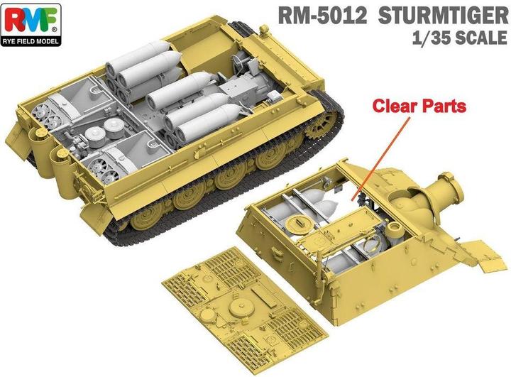 Image du produit Rye Field Model Tigre de tempête With Full Interior (To be