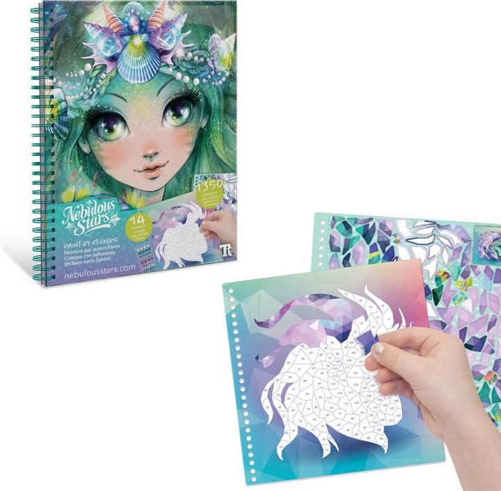 Actual product image Nebulous Stars Stickers by numbers