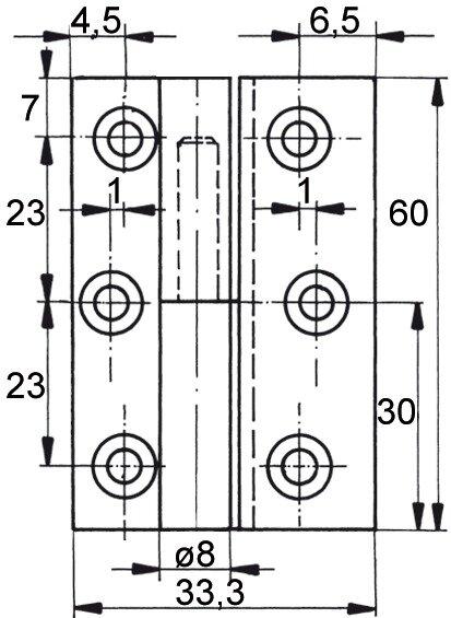Produktbild FS Möbelbänder (1 Stk.)