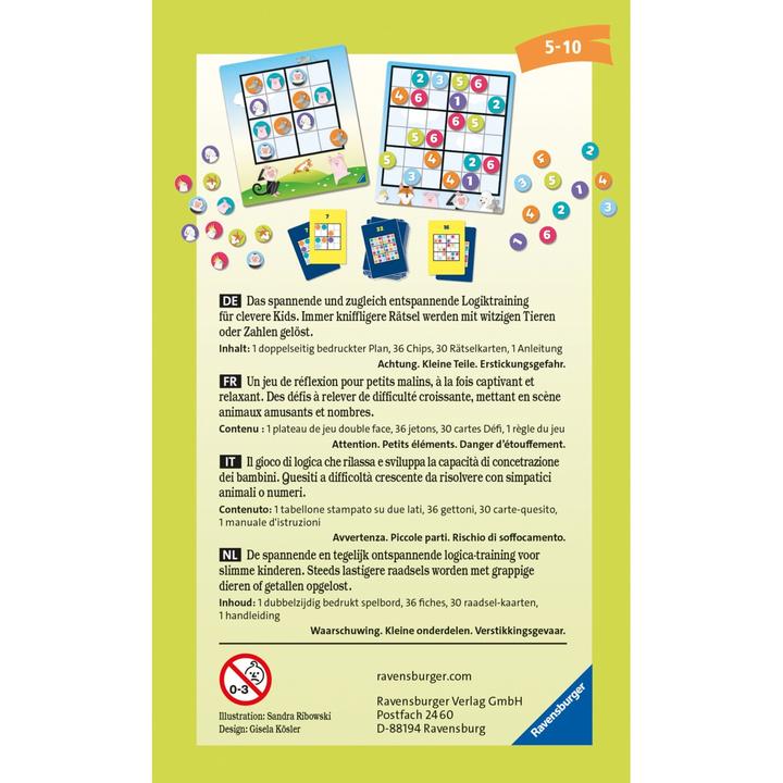 Produktbild Ravensburger Kids Sudoku (5 - 10 Jahre)