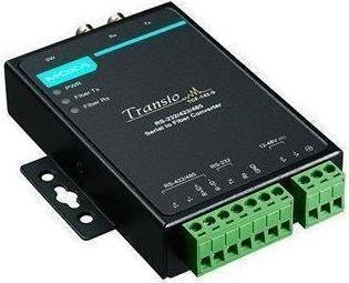 Immagine prodotto Moxa TCF-142-S-ST - Convertitore multimediale da RS-232422485 a fibra ottica monomodale con supporto per