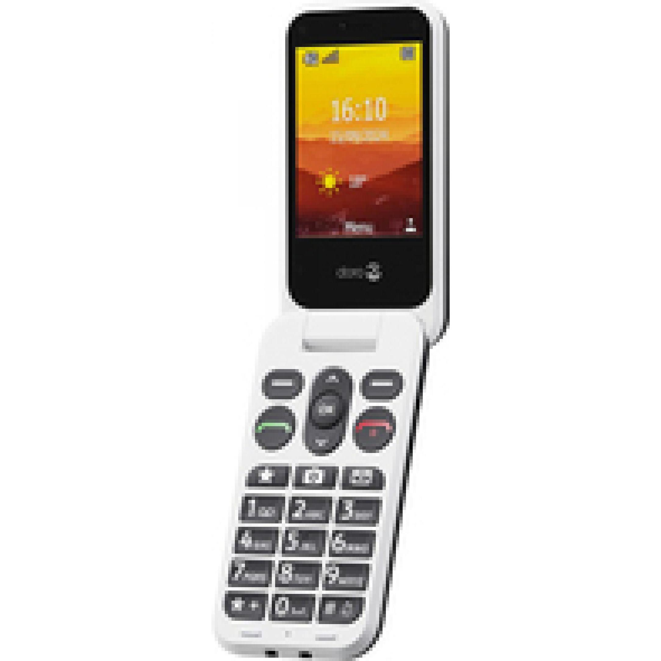 Doro Leva L20 (2.80", 2 Mpx), Cellulare con tasti, Bianco, Nero