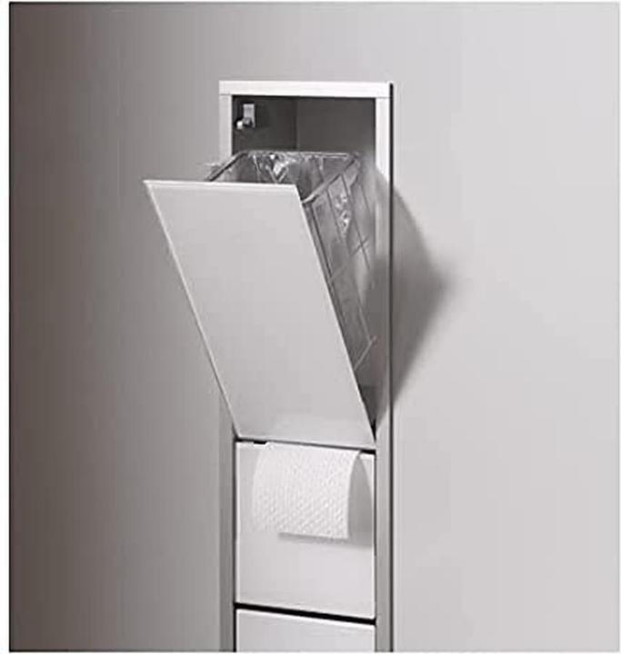 Actual product image Emco WC module asis 150 Gste concealed optiwhite/aluminium 964 mm 976027470