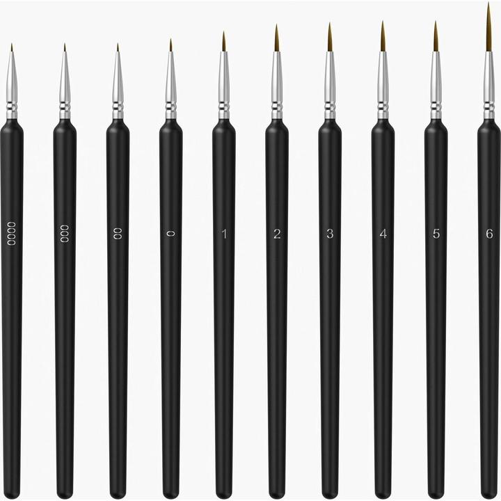 Produktbild Loklik Miniature Paint Brushes Set