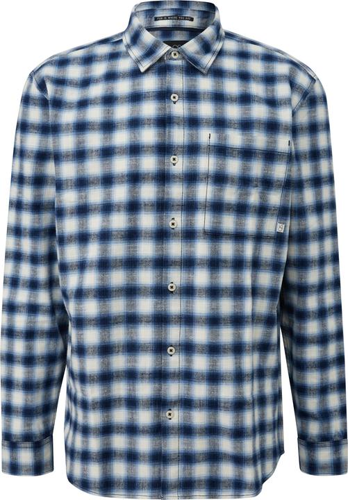 Immagine prodotto s.Oliver Hemd Regular Fit: Kariertes Flanellhemd (M)