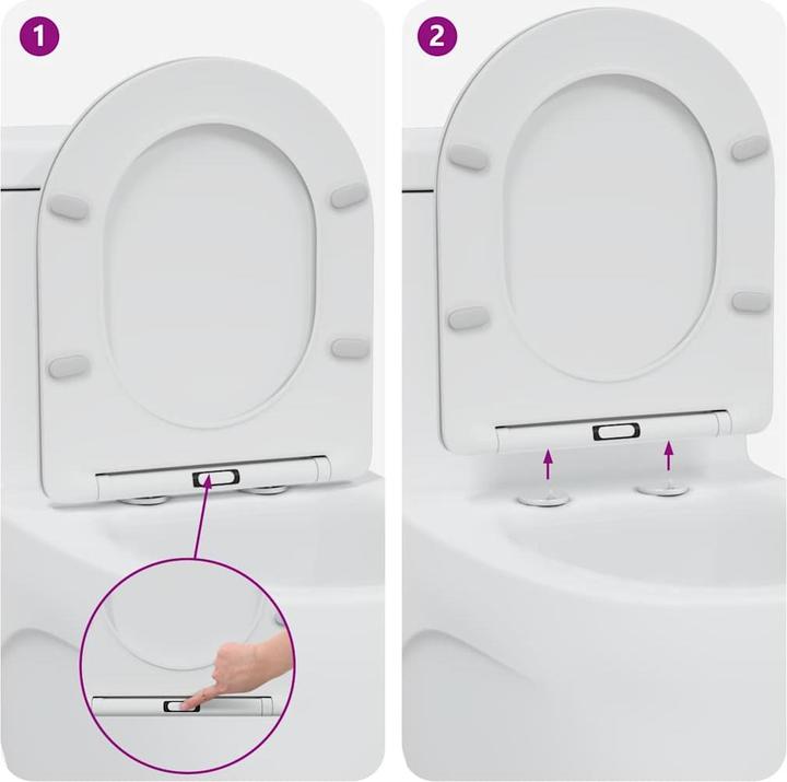 Produktbild vidaXL Toilettensitz