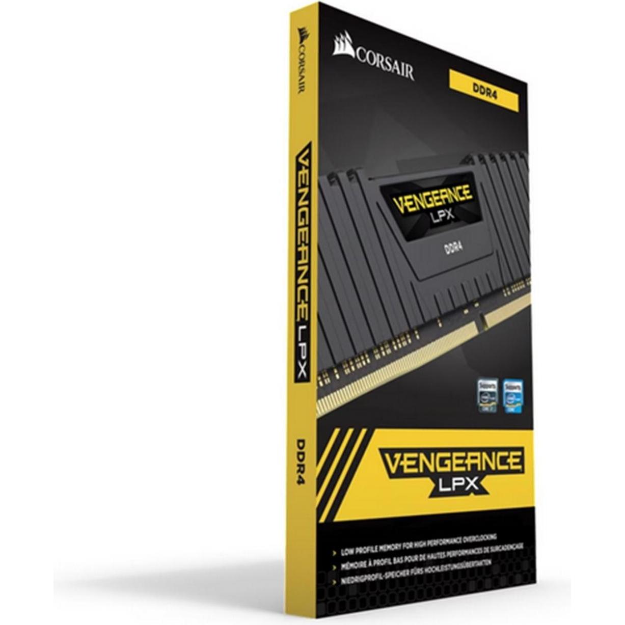 Thumbnail - Corsair Vengeance LPX (2 x 16GB, 4000 MHz, DDR4-RAM, DIMM), RAM, Schwarz