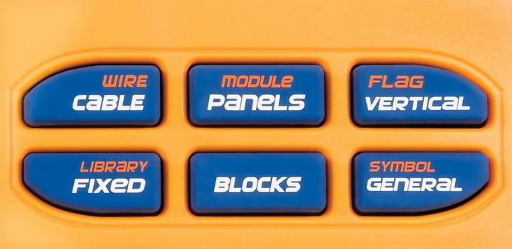 Image du produit Dymo Kit de mallette Rhino 5200 SV/DA/NO/FI (180 dpi)