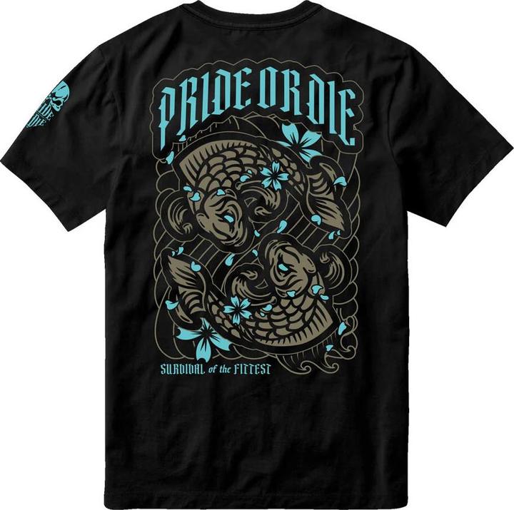 Produktbild Pride or Die t-hirt urvival of the fittet (S)