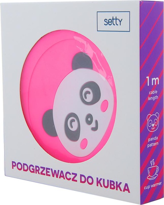 Actual product image Setty Cup warmer Panda USB PDK-01