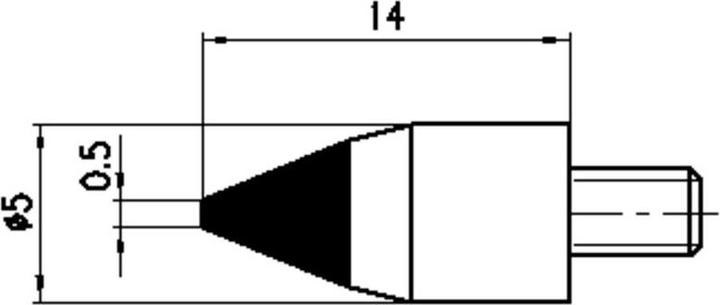 Actual product image Futuro BRW Measuring insert M2.5