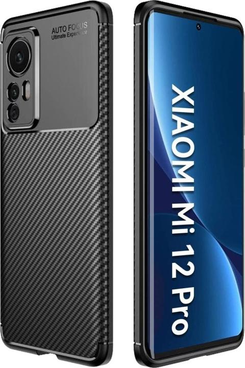 Immagine prodotto Screenguard Custodia Xiaomi 12 Pro Hull Carbon Design TPU (Xiaomi 12 Pro)