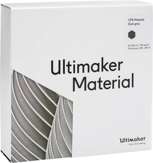 Produktbild Ultimaker Cpe (CPE, 2.85 mm, 750 g, Grau)