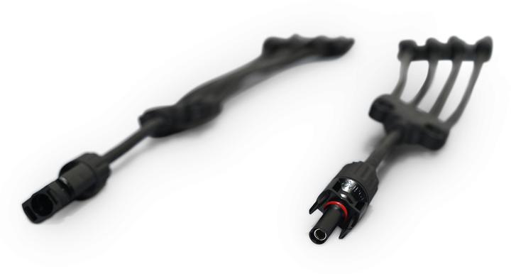 Produktbild Autosolar 4er-Verteiler-Set Module Connector 4. Generation () Solarstecker für Solarpanel IP67 Wasserdicht (Solarstecker)
