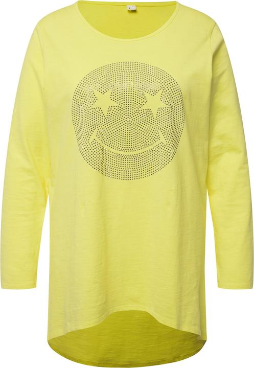 Produktbild Angel of Style Longshirt, oversized, Smiley, V-Ausschnitt, Langarm (48)