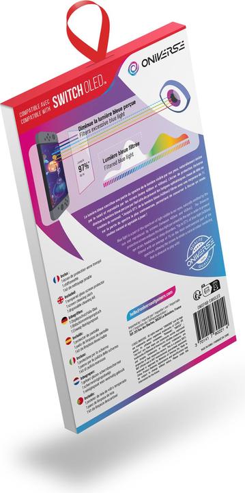 Produktbild Oniverse ONISPAB-SWIOLED Spielkonsolenteil/-zubehör Displayschutz (Switch OLED)