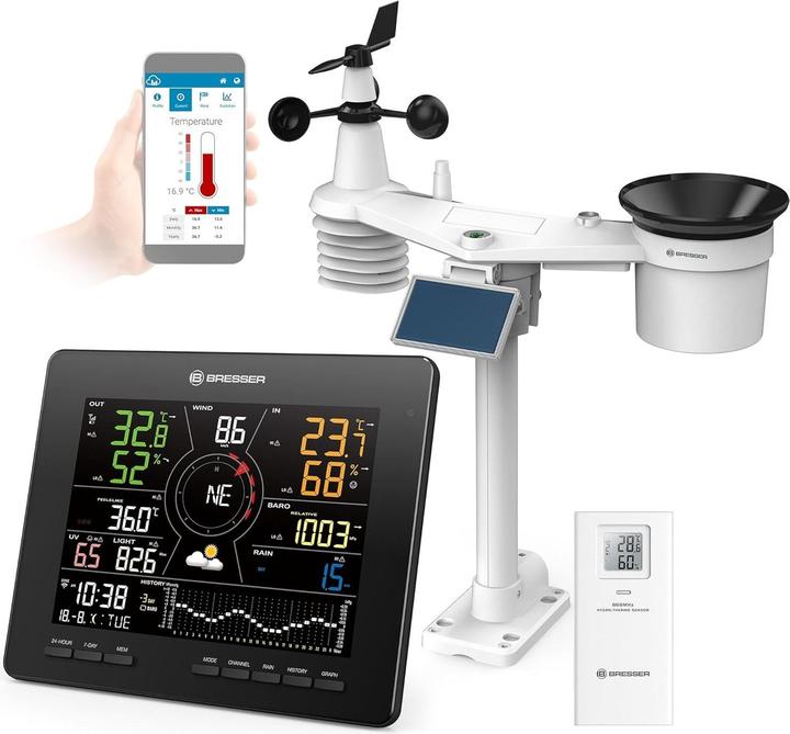Bresser Weerstation - WLAN 4Cast - 7 -in -1