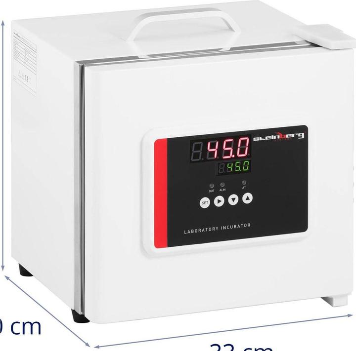 Produktbild Steinberg Brutschrank Labor Inkubator Wärmeschrank 5 - 45 °C Laborofen 7,5 l 12 V DC