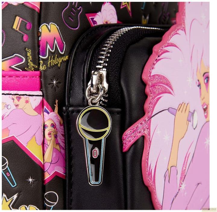 Actual product image Loungefly Hasbro by Mini Backpack Jem and the Holograms