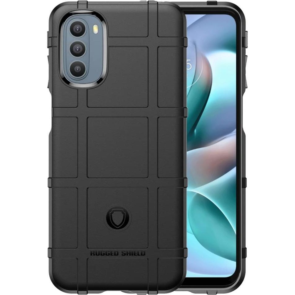 Screenguard Motorola Moto G41 Rugged Shield Hülle (Motorola Moto G41), Smartphone Hülle, Schwarz